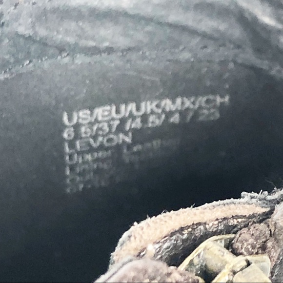 KENNETH COLE brown LEVON ankle booties boots Double zippers SIZE 6.5 M - Picture 6 of 10